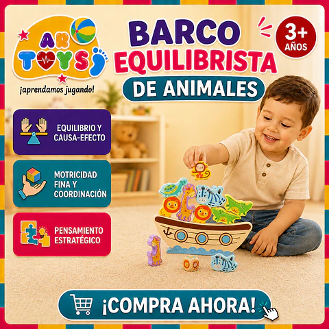 Barco Equilibrista de Animalitos