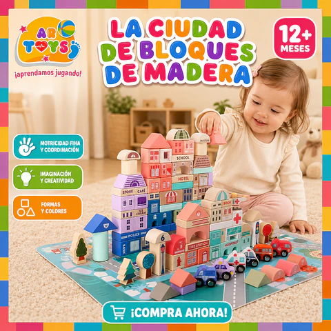 La Ciudad de Bloques de Madera