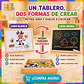 Pizarra Magnética Doble 2 en 1 de Madera - Miniatura 2