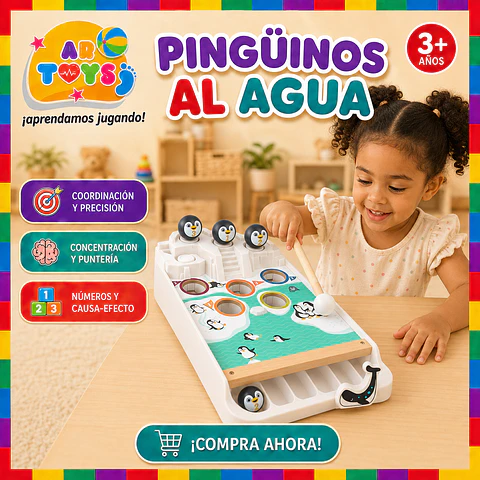 Pingüinos al Agua