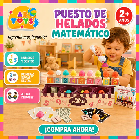 Puesto de helados Matematico