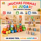 Tren del Oso ABC de Madera con Bloques - Miniatura 2