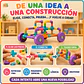 Tubos de Construcción Interactivos, 120 Piezas - Miniatura 2