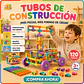 Tubos de Construcción Interactivos, 120 Piezas - Miniatura 1