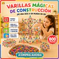 Varillas Mágicas de Construcción, 800 Piezas - Miniatura 1