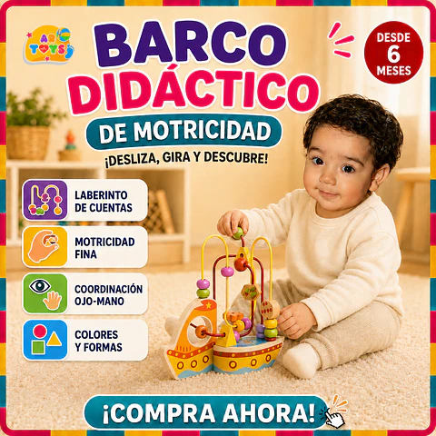 Barco Didáctico de Motricidad