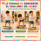 Tabla de Equilibrio de Madera Oso Miel - Miniatura 2