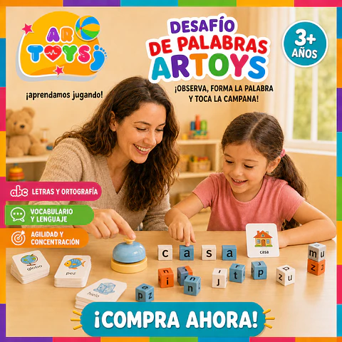 Desafío de Palabras Artoys con Campana