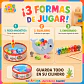 Delfín de Equilibrio 3 en 1 de Madera - Miniatura 2