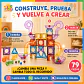 Tuberías Magnéticas de Construcción, 79 Piezas - Miniatura 2