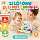 Xilófono Elefante Musical de 8 Notas - Miniatura 1