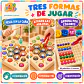 Juego Didáctico 3 en 1 de Madera: Pesca Magnética, Colmena de Abejitas y Colores - Miniatura 2
