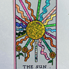 Sticker Carta Tarot "The Sun" 