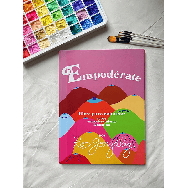 KIT Libro grande "Empodérate" + HIMI Gouache 24 colores