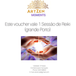 Bon cadeau : séance de Reiki à domicile