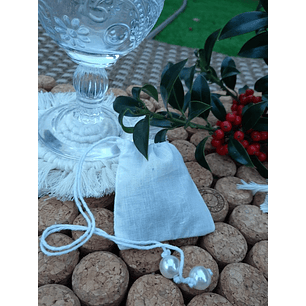 Sachets de thé en tissu réutilisables