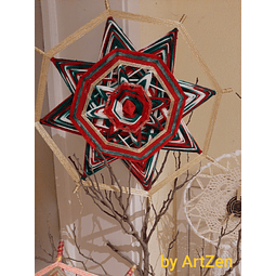 Décoration de Noël: Couronne de Noël I Mandala
