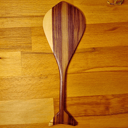 Ethnicity Baré - Mini Indigenous Paddle Solid Hardwood 25cm - Amazon - Madeira Rajada