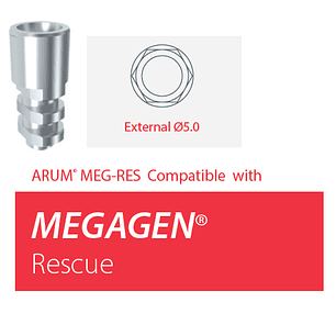 ANÁLOGO ARUM COMPATIBLE CON MEGAGEN RESCUE EXT 5.0 