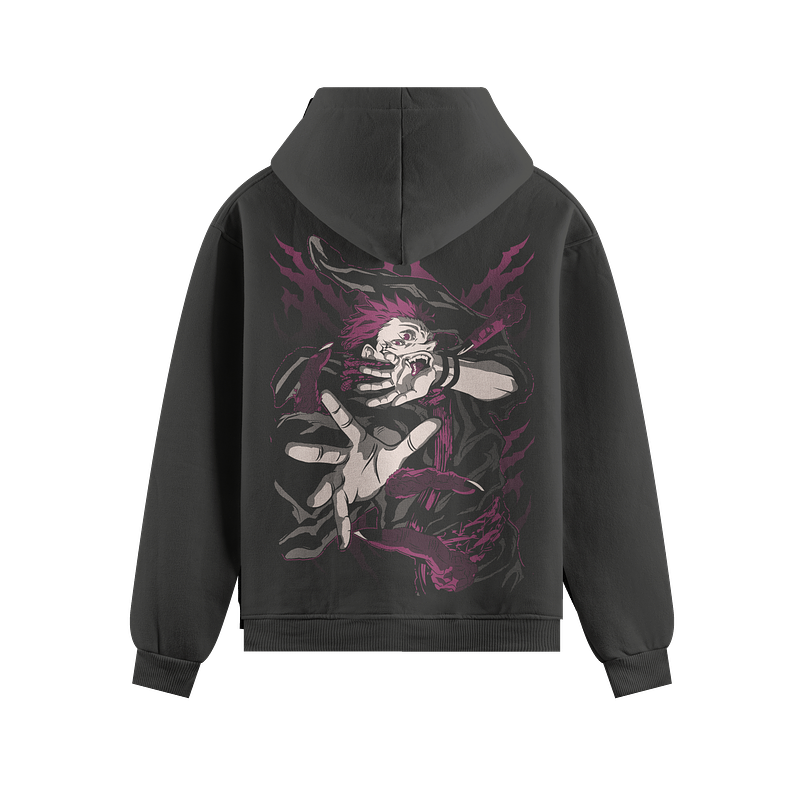 Ryomen Sukuna - Poleron Canguro 1