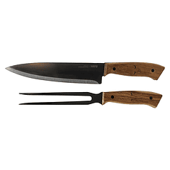 Set Tabla Cuchillo Tenedor Wayu