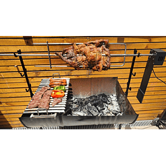 Kit Asador 30k inoxidable con Péndulo MAYORISTA