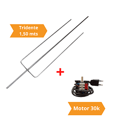 Kit 30k Tridente 1,50 metros - MAYORISTA