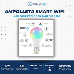 Ampolleta Smart Wifi