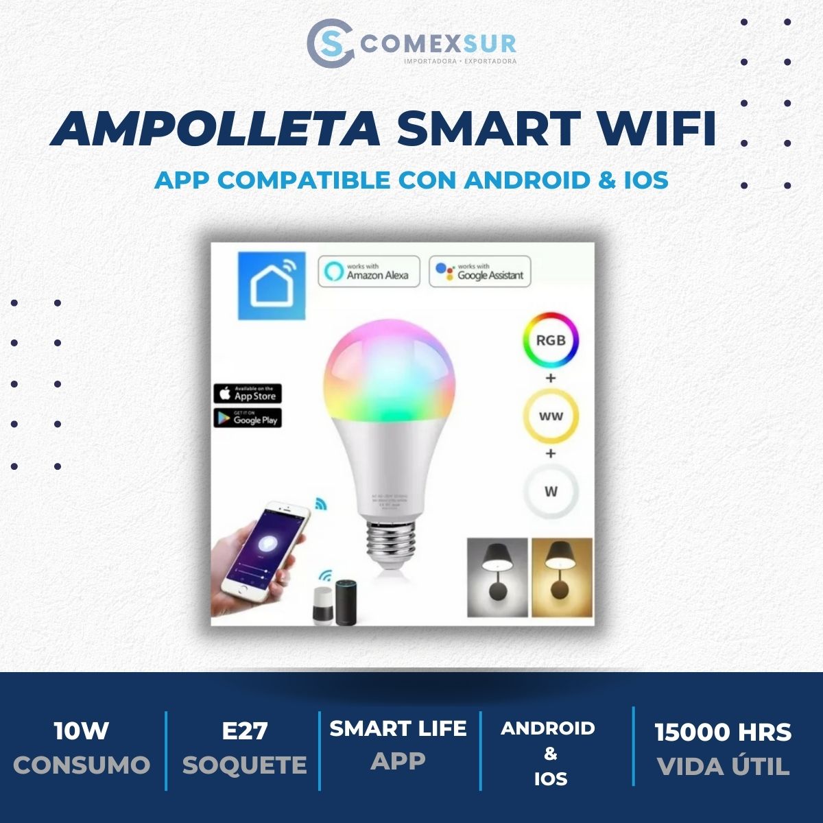 Ampolleta Smart Wifi