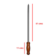 Pincho para asado 72 cms