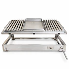 Parrilla Empotrable Full Inoxidable (100x50cm) 2