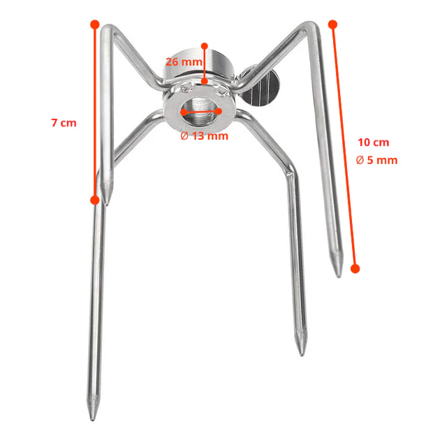 Pack de Pinchos para Spiedo 13 mm (2 Unidades) 4