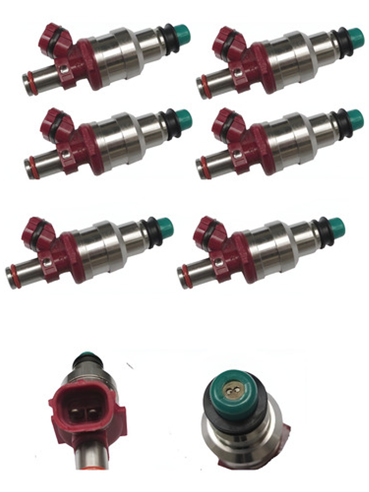 6 Inyectores Toyota Toyota 4runner 89-95 Garantia 1