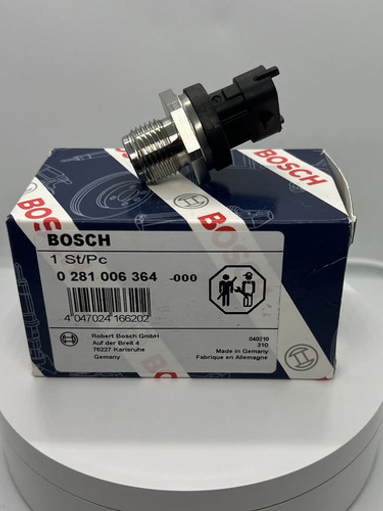 Sensor De Presión De Riel Mahindra 2.2 2.6 Original Bosch 3