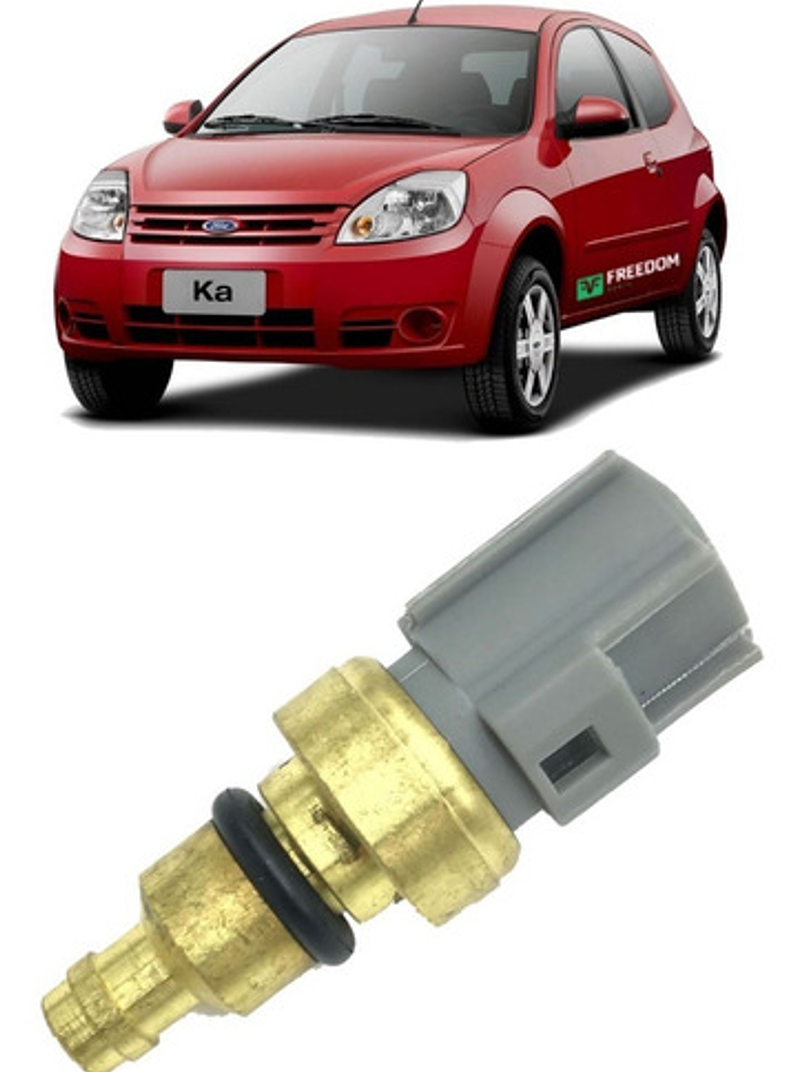 Sensor De Temperatura Ford Ka Ecosport Fiesta 1.0 1.6 Garant 2