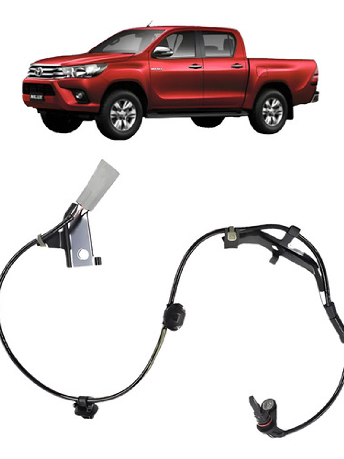 Sensor Abs Trasero Derecho Toyota Hilux Garantia 2