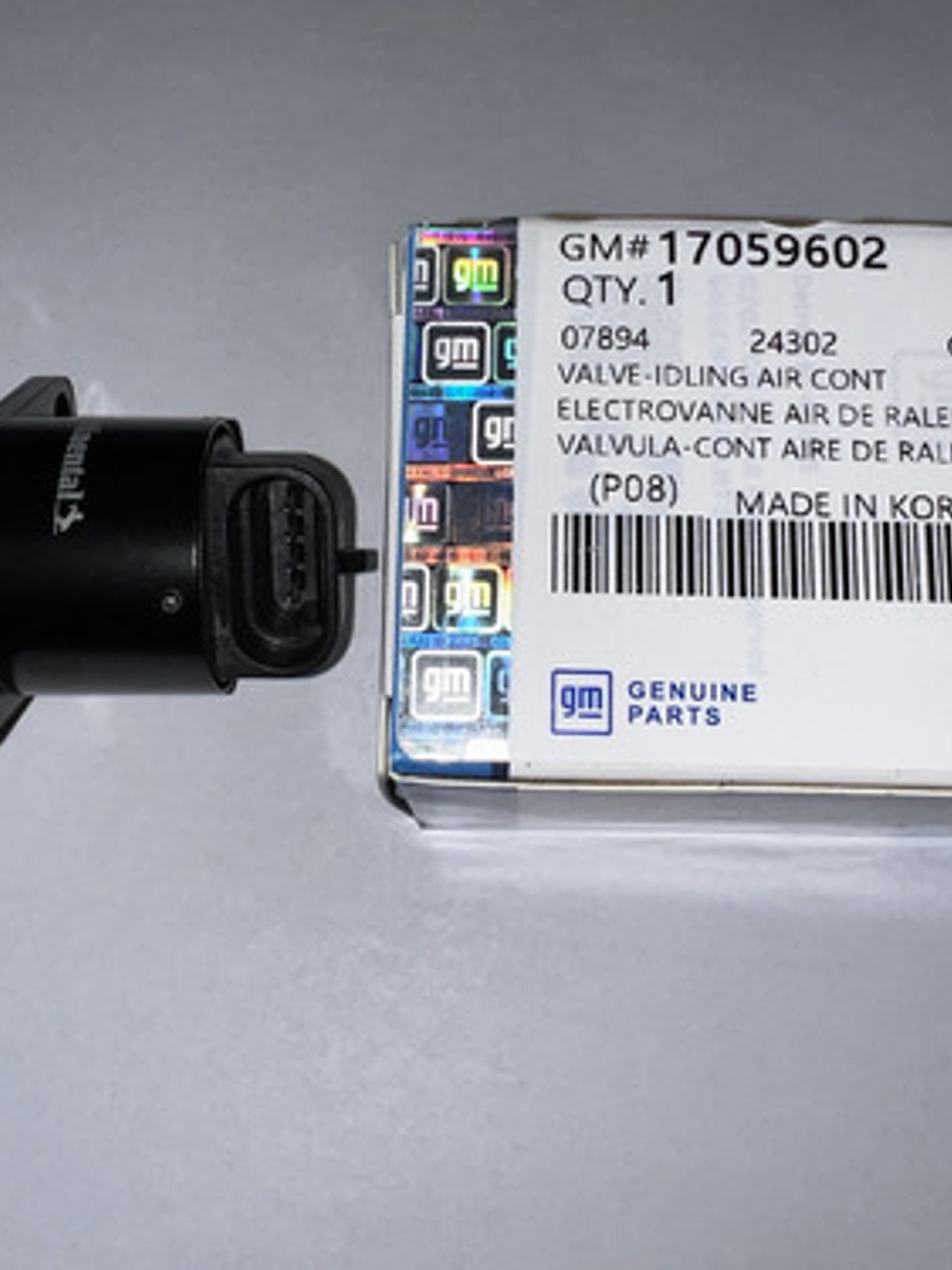 Valvula Iac Chevrolet Aveo, Optra, Corsa, Spark, Matiz Garan 3