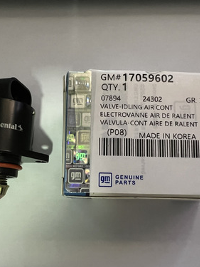 Valvula Iac Chevrolet Luv Dmax 2.4 2004 / 2010 Original 3