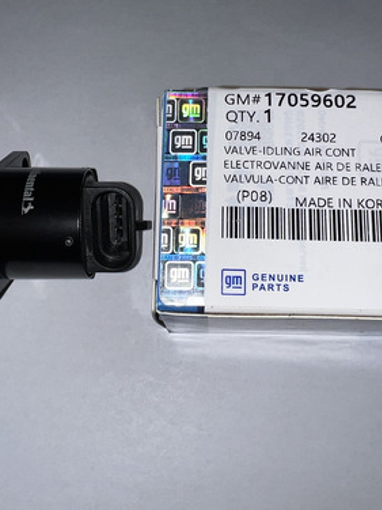 Valvula Iac Chevrolet Luv Dmax 2.4 2004 / 2010 Original 4