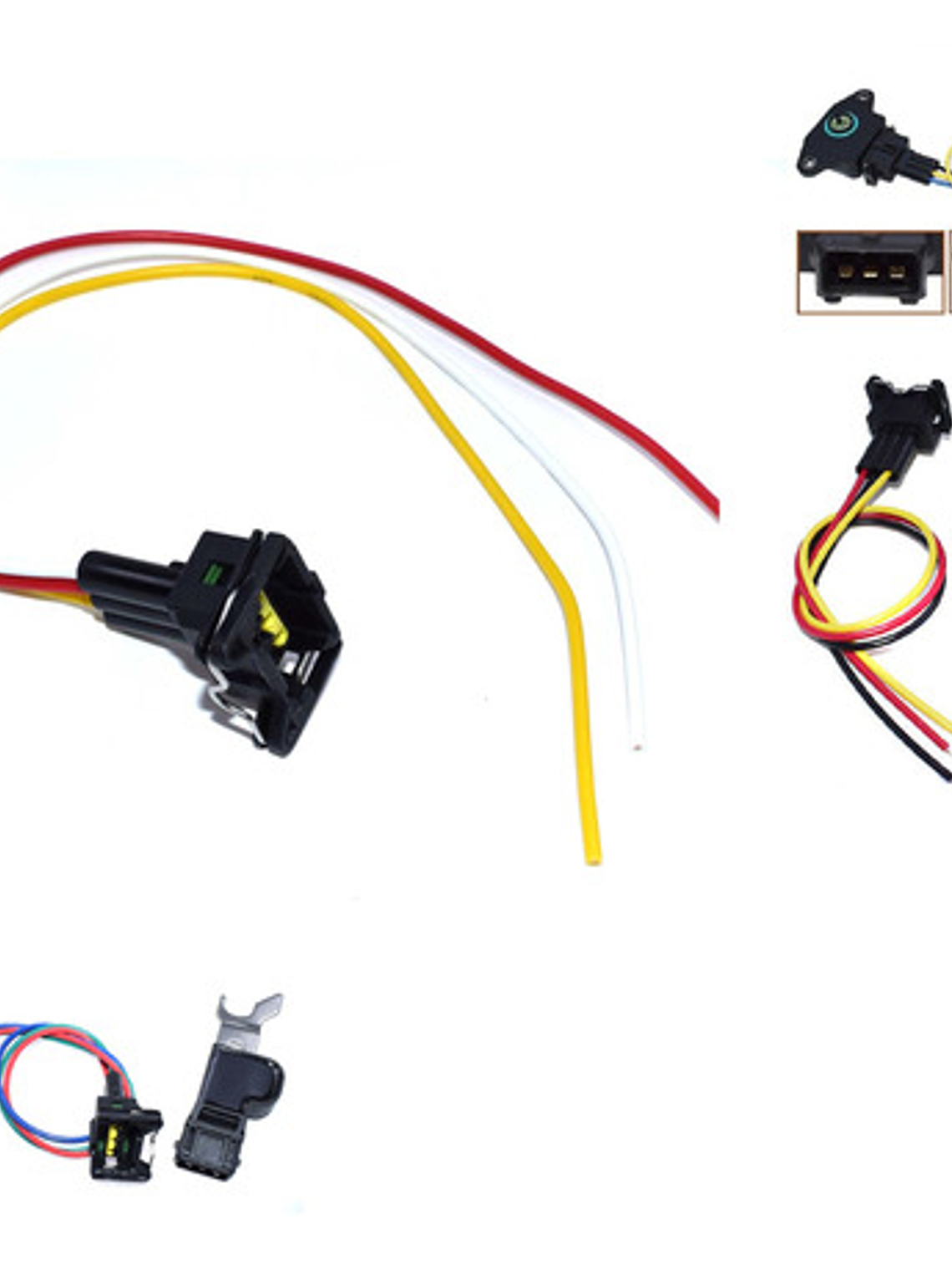 Conector Para Sensores Tps, Eje De Leva, Cigueñal, Map, Iac 3