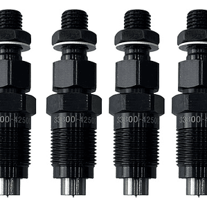 4 Inyectores Para Hyundai Porter 04-10 H1 H100 Terracan 2.5