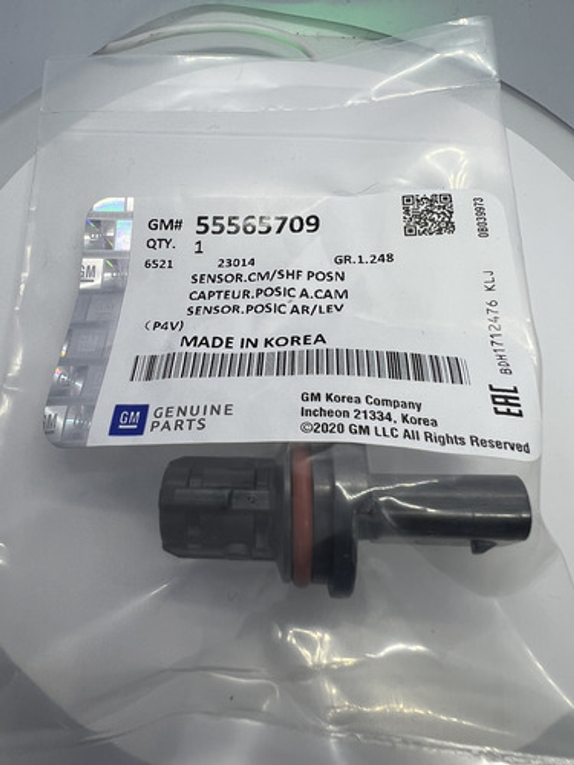 Sensor De Leva Escape Chevrolet Cruze Tracker Sonic Gm 4