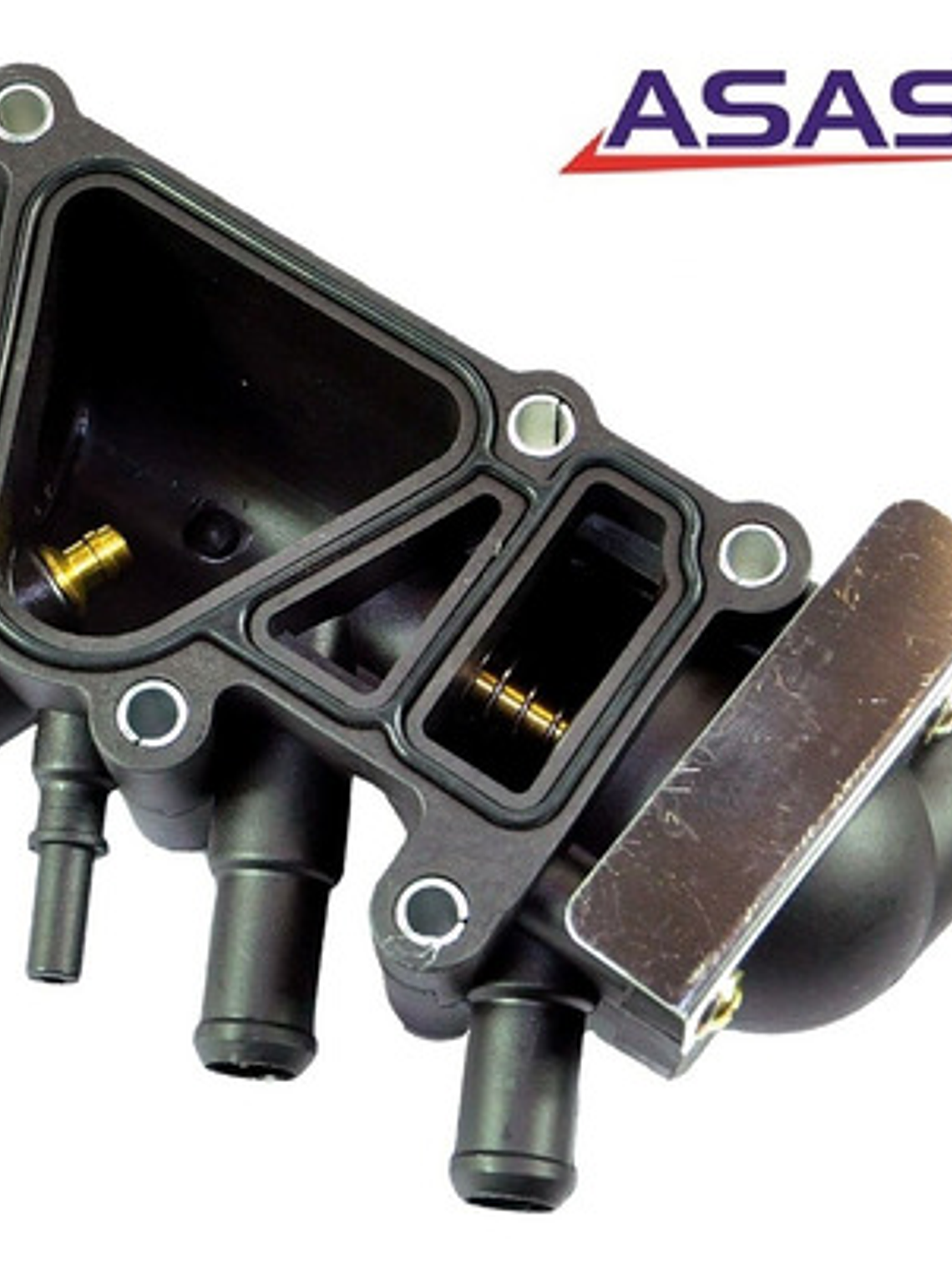 Caja Termostato Ford Focus Fiesta Ka Ecosport 1.6 Sensor+emp 2