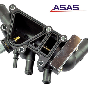 Caja Termostato Ford Focus Fiesta Ka Ecosport 1.6 Sensor+emp