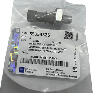 Sensor De Presión De Aceite Chevrolet Cruze Orlando Sonic Gm