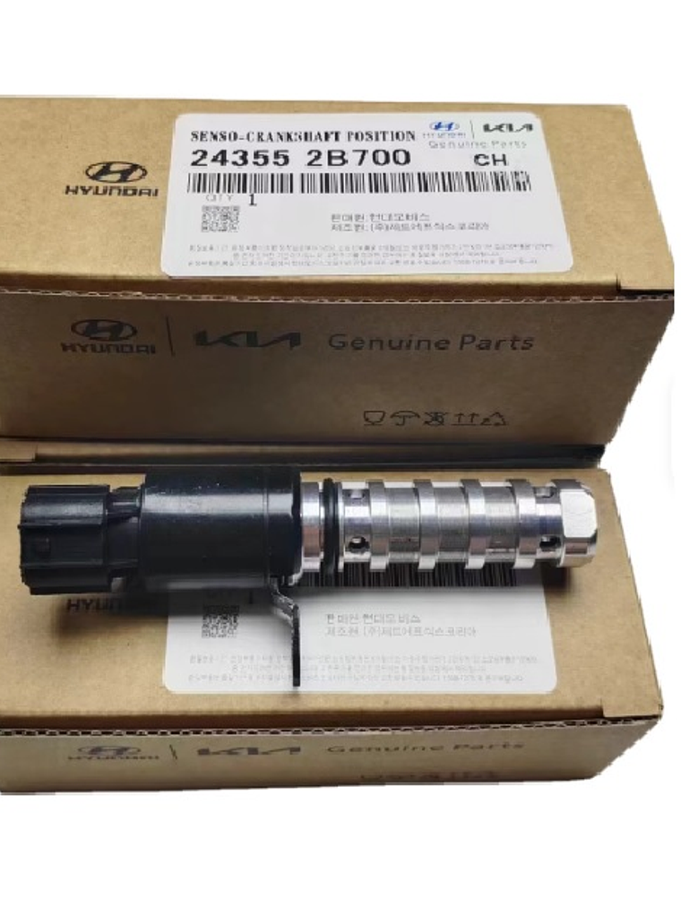 Valvula Vvt Selenoide Para Kia Y Hyundai 24355-2b700 ORIGI 1