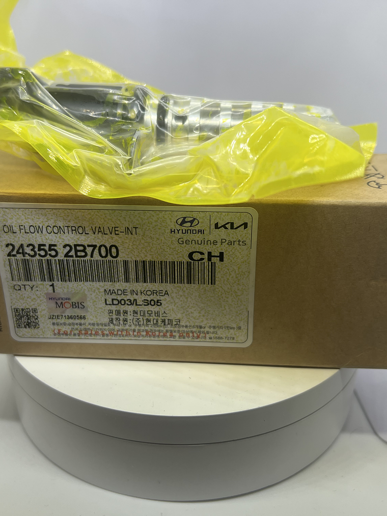 Valvula Vvt Selenoide Para Kia Y Hyundai 24355-2b700 ORIGI 3
