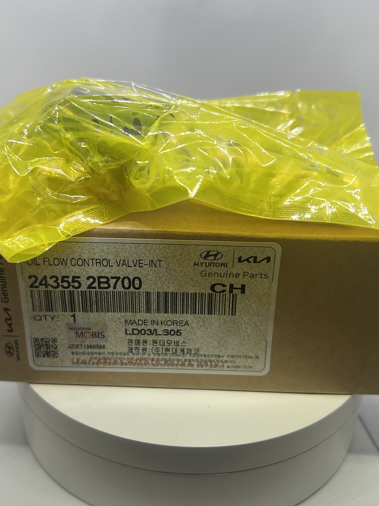 Valvula Vvt Selenoide Para Kia Y Hyundai 24355-2b700 ORIGI 4