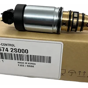 Válvula Solenoide Compresor Aire Ac Kia Hyundai