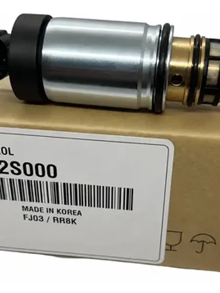 Válvula Solenoide Compresor Aire Ac Kia Hyundai 2